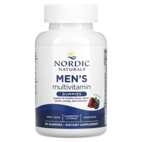 Nordic Naturals Men's Multivitamin Gummies Mixed Berry 60 Gummies 768990301001