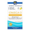 Nordic Naturals Omega-3 Lemon 690 mg 60 Soft Gels 2 Nordic Naturals Omega-3 Lemon 345 mg 60 Fish Gelatin Soft Gels 768990417603