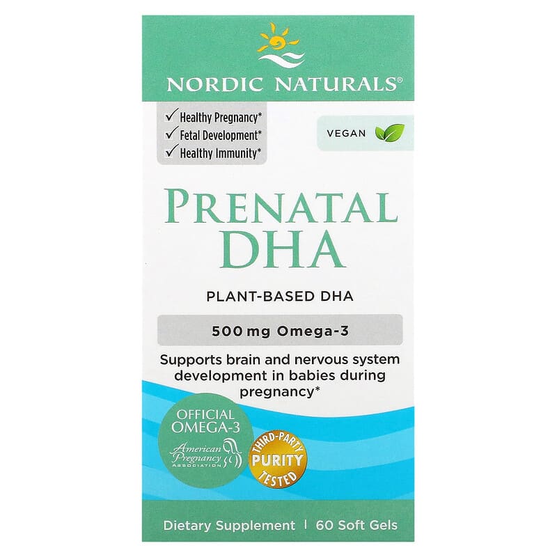 Nordic Naturals Prenatal DHA 250 mg 60 Soft Gels 1 Nordic Naturals Prenatal DHA 250 mg 60 Soft Gels 768990017476