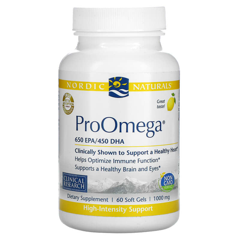 Nordic Naturals ProOmega Lemon 1,000 mg 60 Soft Gels 1 Nordic Naturals ProOmega Lemon 1.000 mg 60 Soft Gels 768990121203