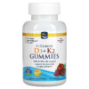 Nordic Naturals Vitamin D3 + K2 Gummies Pomegranate 25 mcg (1,000 IU) 60 Gummies 3 Nordic Naturals Vitamin D3 + K2 Gummies Pomegranate 60 Gummies 768990311604