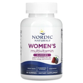Nordic Naturals Women's Multivitamin Gummies Mixed Berry 60 Gummies 768990301018