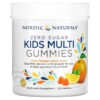 Nordic Naturals Zero Sugar Kids Multi Gummies Orange Lemon 120 Gummies 768990301278
