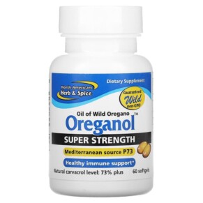 North American Herb & Spice Co. Oreganol Super Strength 60 Softgels 635824002345