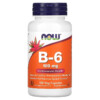 NOW Foods B-6 100 mg 100 Veg Capsules 2 NOW Foods B-6 100 mg 100 Veg Capsules 733739004567