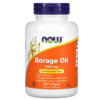 NOW Foods Borage Oil Concentration GLA  1.000 mg 120 Softgels 733739017222