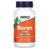 NOW Foods Boron 3 mg 100 Veg Capsules 3 NOW Foods Boron 3 mg 100 Veg Capsules 733739014108
