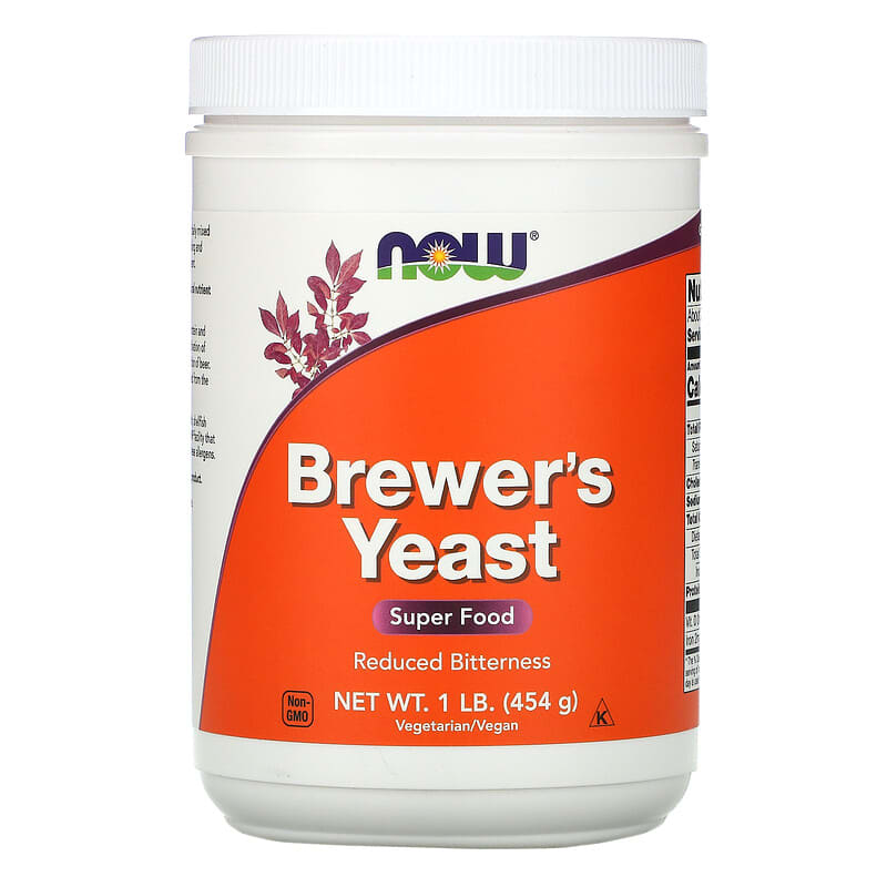 Now Foods Brewer's Yeast Super Food 1 lb (454 g) 1 NOW Foods Brewer's Yeast Super Food 1 lb (454 g) 733739024206