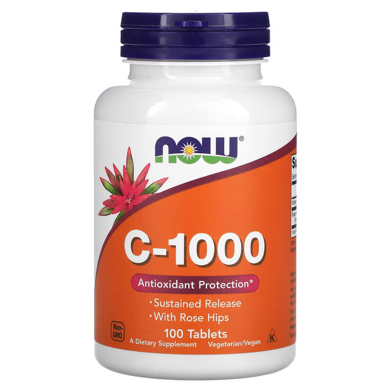 Now Foods C-1000 100 viên 1 NOW Foods C-1000 100 Tablets 733739006806