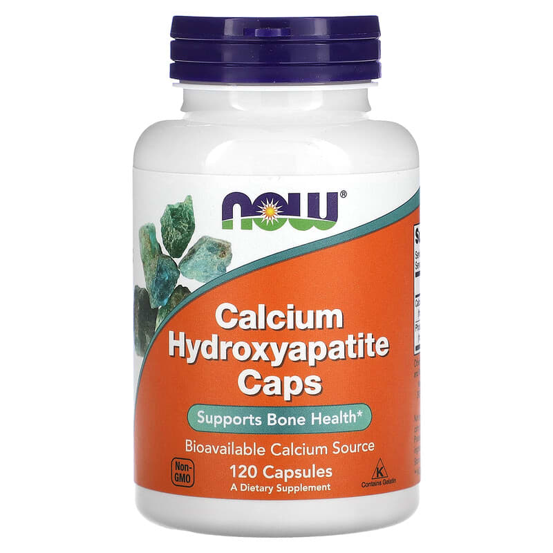NOW Foods Calcium Hydroxyapatite Caps 120 Capsules 1 NOW Foods Calcium Hydroxyapatite Caps 120 Capsules 733739012531