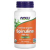 Now Foods Certified Organic Spirulina 500 mg 100 viên 2 NOW Foods Certified Organic Spirulina 500 mg 100 Tablets 733739026965