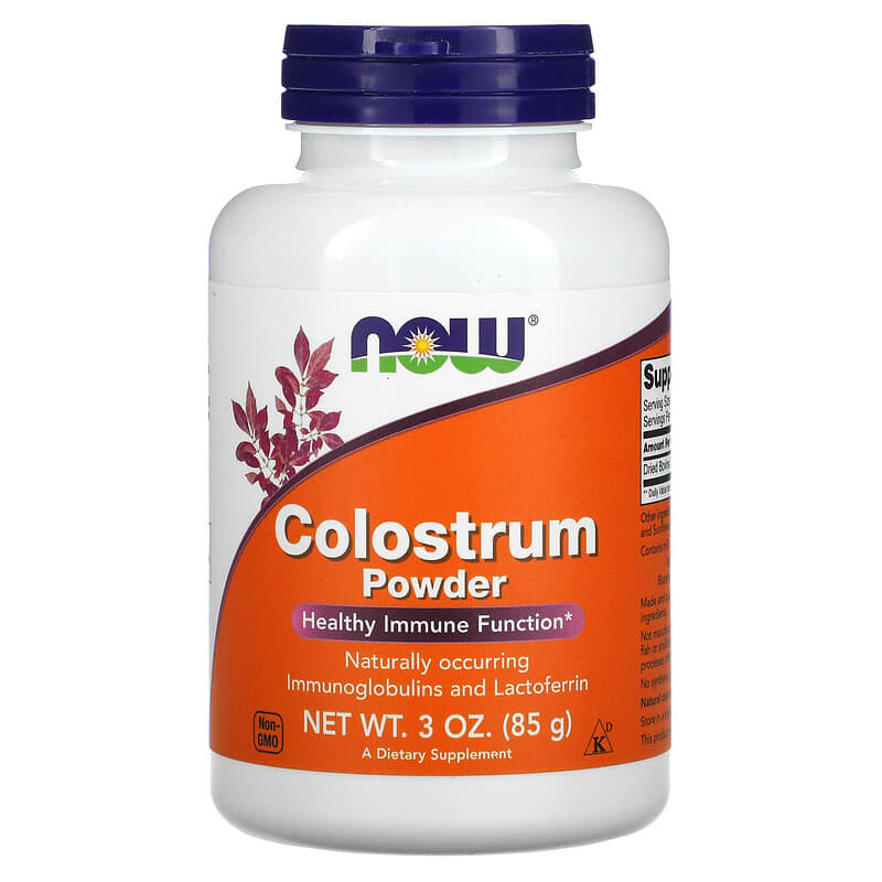 NOW Foods Colostrum Powder 3 oz (85 g) 1 NOW Foods Colostrum Powder 3 oz (85 g) 733739032140