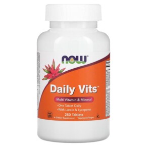 NOW Foods Daily Vits Multi Vitamin & Mineral 250 Tablets 733739037718