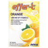 Now Foods Effer-C Effervescent Drink Mix Orange 1,000 mg 30 Packets 7.5 g (0.26 g) Each 2 NOW Foods Effer-C Effervescent Drink Mix Orange 1.000 mg 30 Packets .26 oz (7.5 g) Each 733739006134