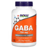 NOW Foods GABA 750 mg 200 Veg Capsules 3 NOW Foods GABA 750 mg 200 Veg Capsules 733739001290