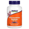 NOW Foods Glucosamine Sulfate 750 mg 120 Veg Capsules 3 NOW Foods Glucosamine Sulfate 750 mg 120 Veg Capsules 733739032355