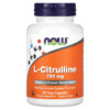 NOW Foods L-Citrulline 750 mg 90 Veg Capsules 2 NOW Foods L-Citrulline 750 mg 90 Veg Capsules 733739000835