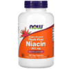 Now Foods Niacin Flush-Free Double Strength 500 mg 180 Veg viên 3 NOW Foods Niacin Flush-Free Double Strength 500 mg 180 Veg Capsules 733739005007