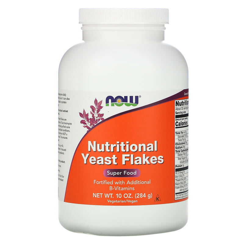 NOW Foods Nutritional Yeast Flakes 10 oz (284 g) 1 NOW Foods Nutritional Yeast Flakes 10 oz (284 g) 733739024558