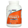 Now Foods Molecularly Distilled Omega-3 500 Softgels 3 NOW Foods Omega-3 180 EPA / 120 DHA 500 Softgels 733739016539