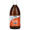 NOW Foods Omega-3 Fish Oil Lemon Flavored 16.9 fl oz (500 ml) 733739016607