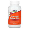 NOW Foods Prenatal Gels + DHA 180 Softgels 3 NOW Foods Prenatal Gels + DHA 180 Softgels 733739038111