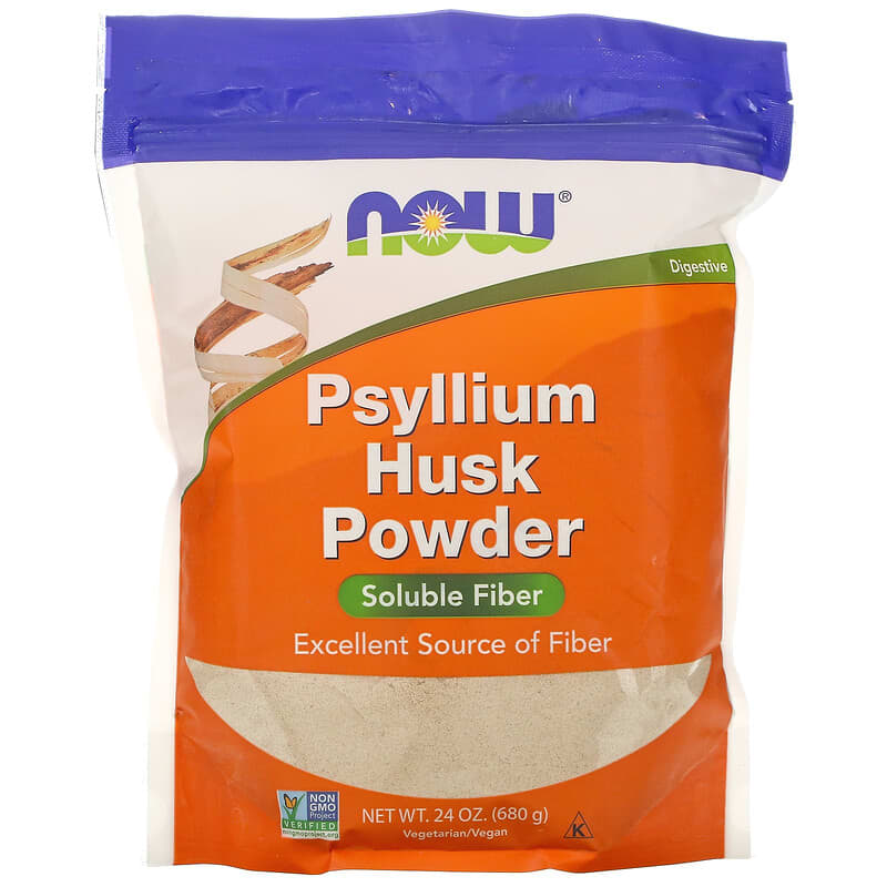 NOW Foods Psyllium Husk Powder 1.5 lbs (680 g) 1 NOW Foods Psyllium Husk Powder 1.5 lbs (680 g) 733739059789