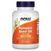 NOW Foods Pumpkin Seed Oil 500 mg 100 Softgels 2 NOW Foods Pumpkin Seed Oil 500 mg 100 Softgels 733739018403