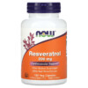 NOW Foods Resveratrol 200 mg 120 Veg Capsules 3 NOW Foods Resveratrol 200 mg 120 Veg Capsules 733739033543