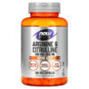 NOW Foods Sports Arginine & Citrulline 120 Veg Capsules 2 NOW Foods Sports Arginine & Citrulline 120 Veg Capsules 733739000378