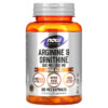 NOW Foods Sports Arginine & Ornithine 100 Veg Capsules 2 NOW Foods Sports Arginine & Ornithine 100 Veg Capsules 733739000408