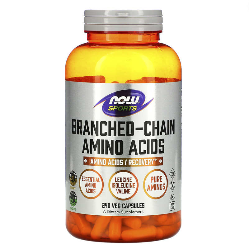 NOW Foods Sports Branched-Chain Amino Acids 240 Capsules 1 NOW Foods Sports Branched-Chain Amino Acids 240 Capsules 733739000545