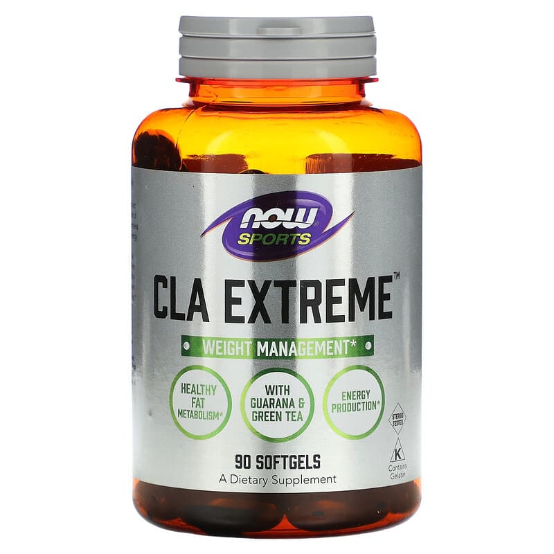 NOW Foods Sports CLA Extreme 90 Softgels 1 NOW Foods Sports CLA Extreme 90 Softgels 733739017314