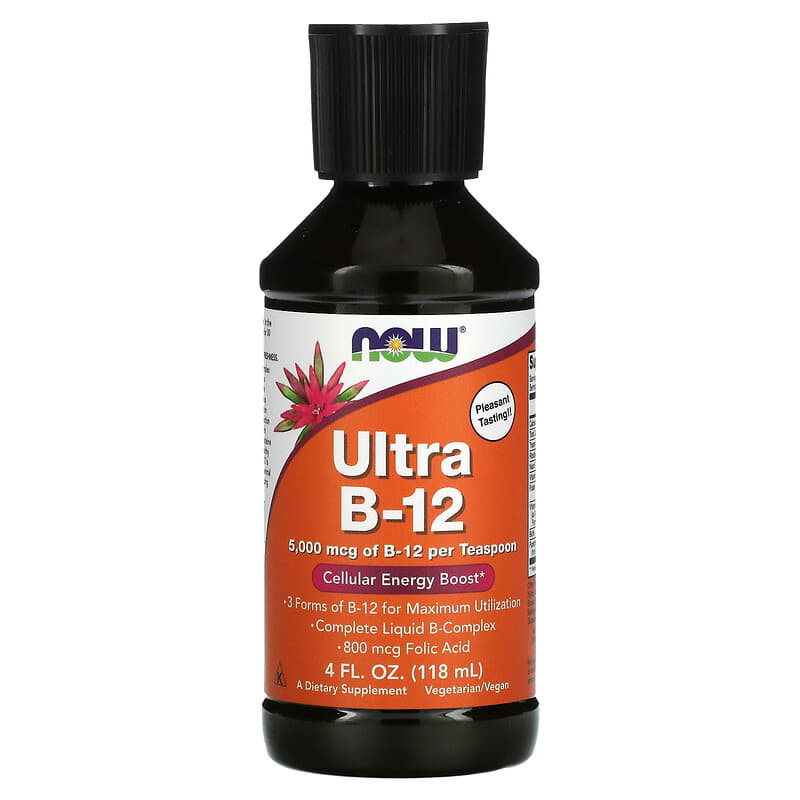 Now Foods Ultra B-12 5,000 mcg 4 oz (118 ml) 1 NOW Foods Ultra B-12 5.000 mcg 4 fl oz (118 ml) 733739004529