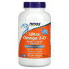 Now Foods Ultra Omega 3-D 180 Fish Softgels 3 NOW Foods Ultra Omega 3-D 600 EPA / 300 DHA 180 Fish Softgels 733739016645
