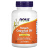 Now Foods Virgin Coconut Oil 1,000 mg 120 Softgels 2 NOW Foods Virgin Coconut Oil 1.000 mg 120 Softgels 733739017185