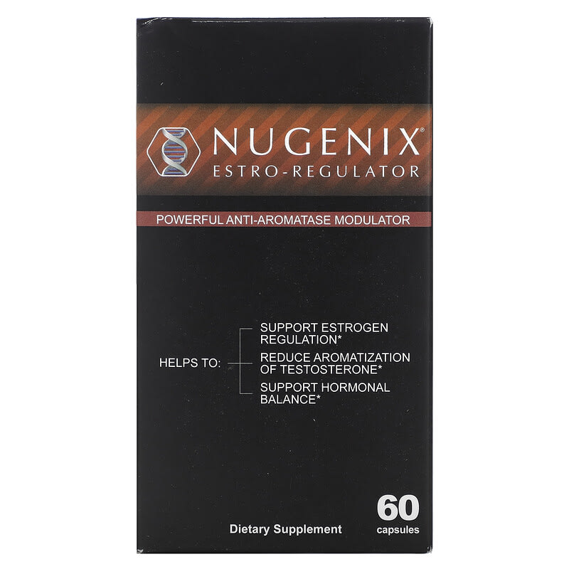 Nugenix Estro-Regulator Powerful Anti-Aromatase Modulator 60 viên 1 Nugenix Estro-Regulator Powerful Anti-Aromatase Modulator 60 Capsules 855710002383