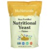 NuNaturals Non-Fortified Nutritional Yeast Flakes 24 oz (680 g) 2 NuNaturals Non-Fortified Nutritional Yeast Flakes 24 oz (680 g) 739223009841