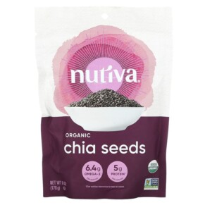 Nutiva Organic Chia Seeds 6 oz (170 g) 692752103728