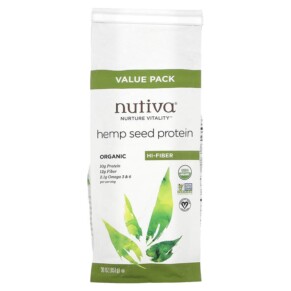 Nutiva Organic Hemp Seed Protein 30 oz (851 g) 692752100994