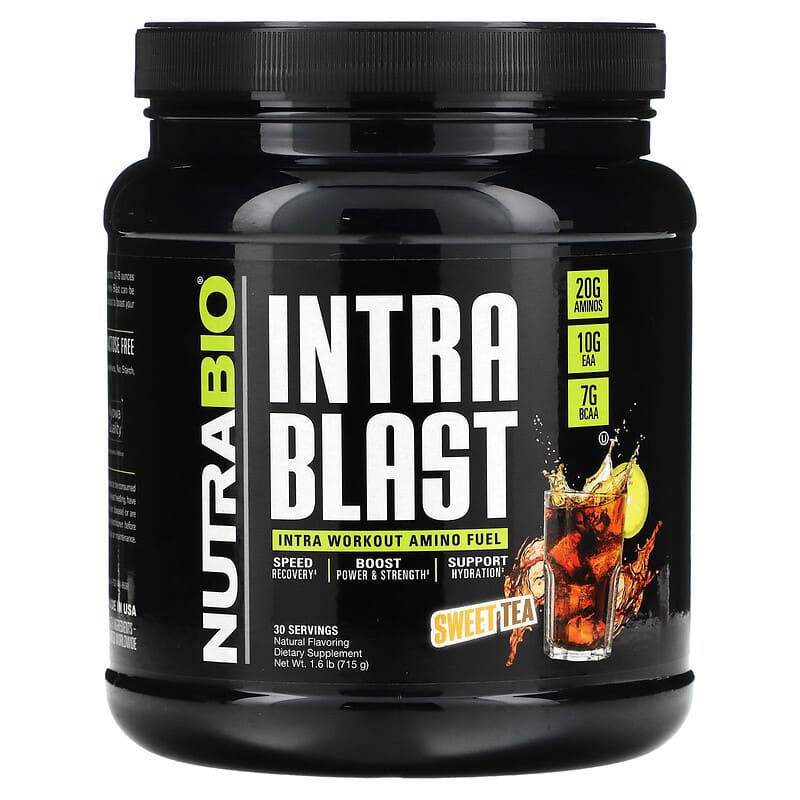 Nutrabio Labs Intra Blast Intra Workout Amino Fuel Sweet Tea 1.6 lb (715 g) 1 Nutrabio Labs Intra Blast Intra Workout Amino Fuel Sweet Tea 1.6 lb (715 g) 649908261207