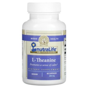 NutraLife L-Theanine 200 mg 60 Capsules 686149183134