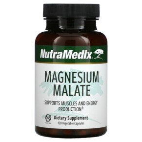 NutraMedix Magnesium Malate 120 Vegetable Capsules 728650053190