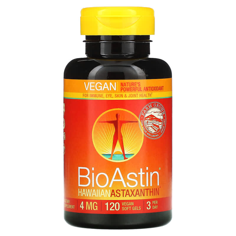 Nutrex Hawaii BioAstin 4 mg 120 Vegan Soft Gels 1 Nutrex Hawaii BioAstin 4 mg 120 Vegan Soft Gels 732894500136