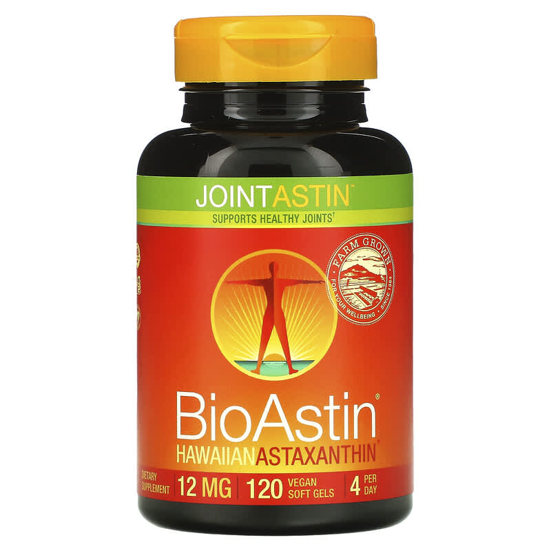 Nutrex Hawaii JointAstin BioAstin Hawaiian Astaxanthin 120 Vegan Soft Gels 1 Nutrex Hawaii JointAstin BioAstin Hawaiian Astaxanthin 120 Vegan Soft Gels 732894035102