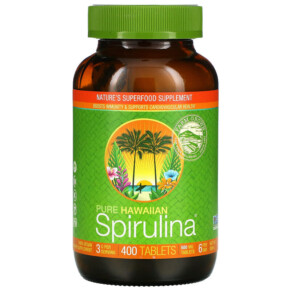 Nutrex Hawaii Pure Hawaiian Spirulina 400 Tablets 732894010048