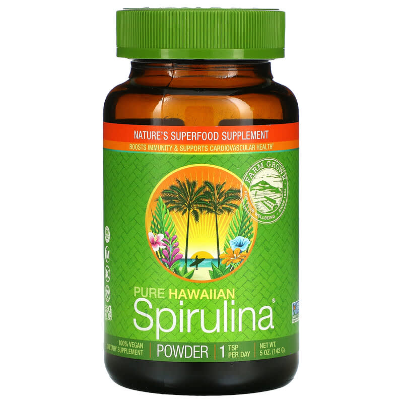 Nutrex Hawaii Pure Hawaiian Spirulina Powder 5 oz (142 g) 1 Nutrex Hawaii Pure Hawaiian Spirulina Powder 5 oz (142 g) 732894010239