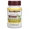 NutriBiotic DefensePlus Maximum Strength 45 Vegan Tablets 3 NutriBiotic DefensePlus Maximum Strength 45 Vegan Tablets 728177010140