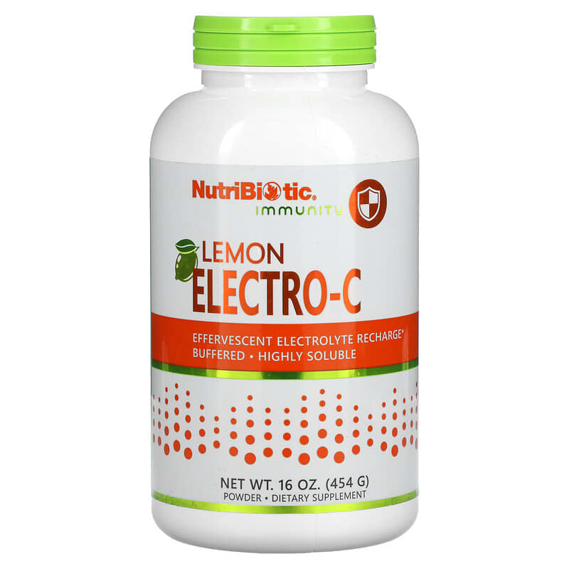 NutriBiotic Immunity Lemon Electro-C Powder 16 oz (454 g) 1 NutriBiotic Immunity Lemon Electro-C Powder 16 oz (454 g) 728177005566