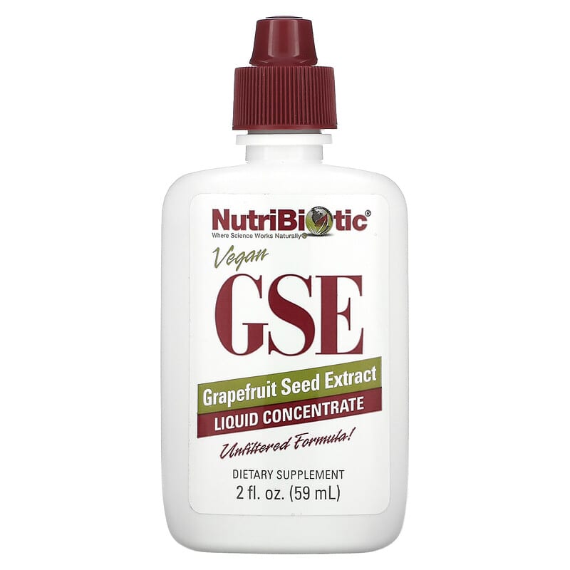 NutriBiotic Vegan GSE Grapefruit Seed Extract Liquid Concentrate 2 fl oz (59 ml) 1 NutriBiotic Vegan GSE Grapefruit Seed Extract Liquid Concentrate 2 fl oz (59 ml) 728177010003